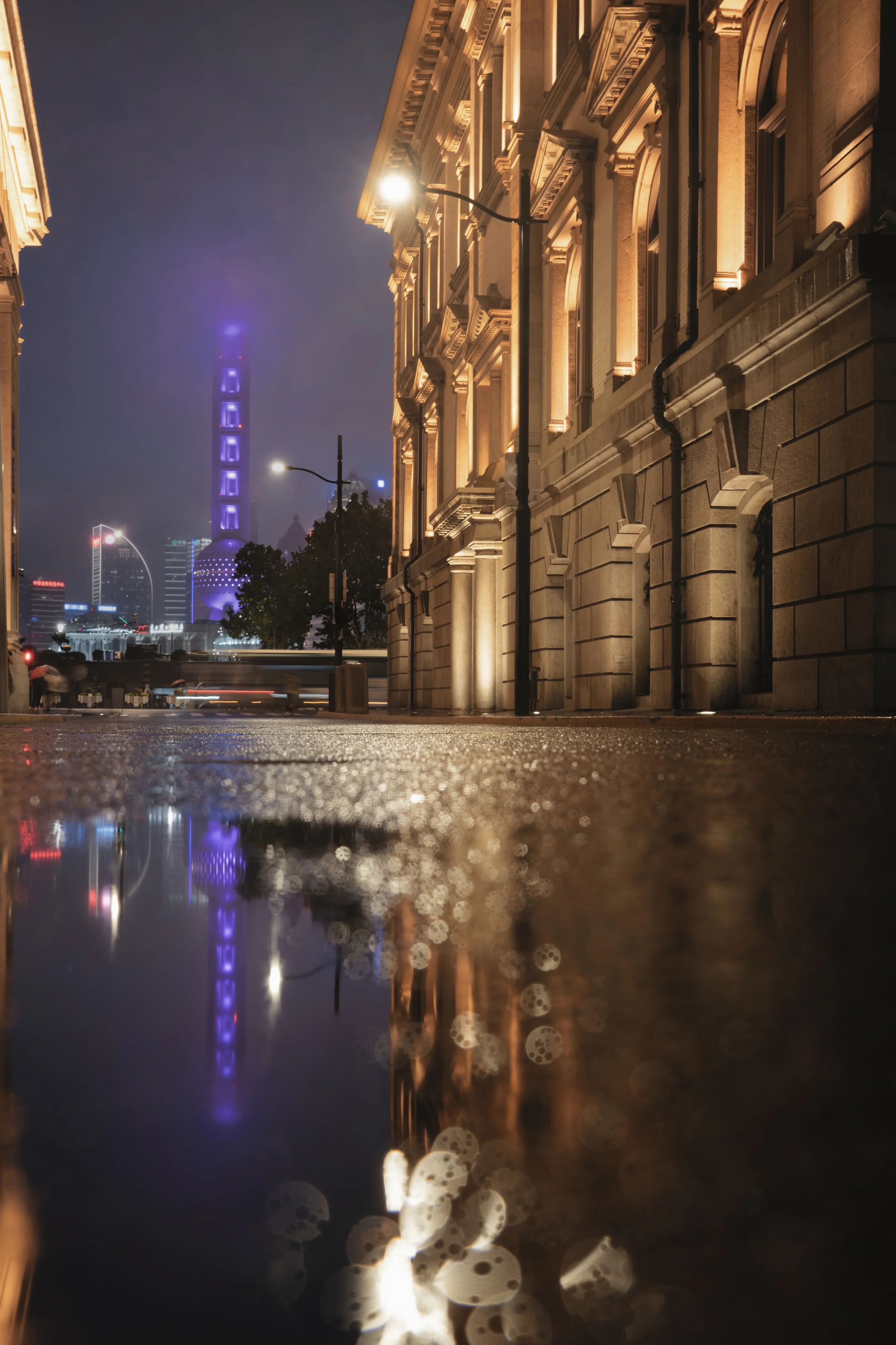 Shanghai at night